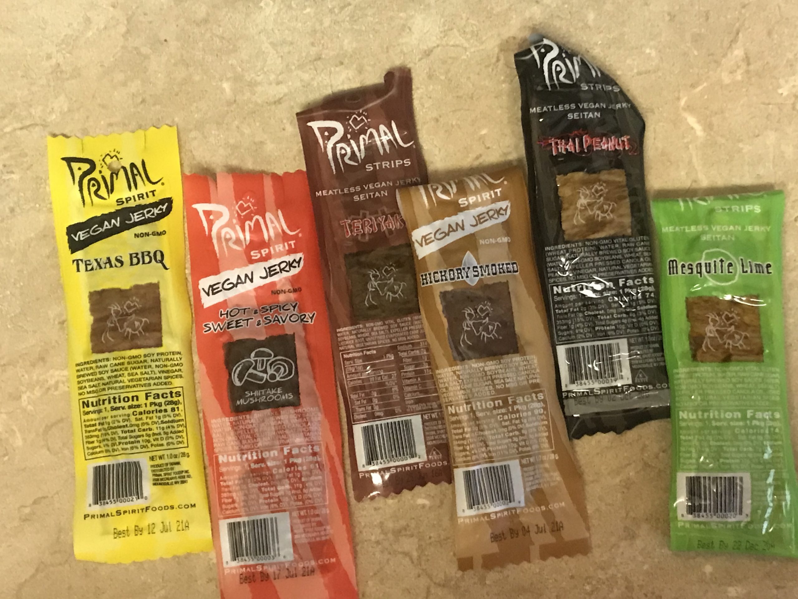 Primal Spirit Vegan Jerky Raeosunshine