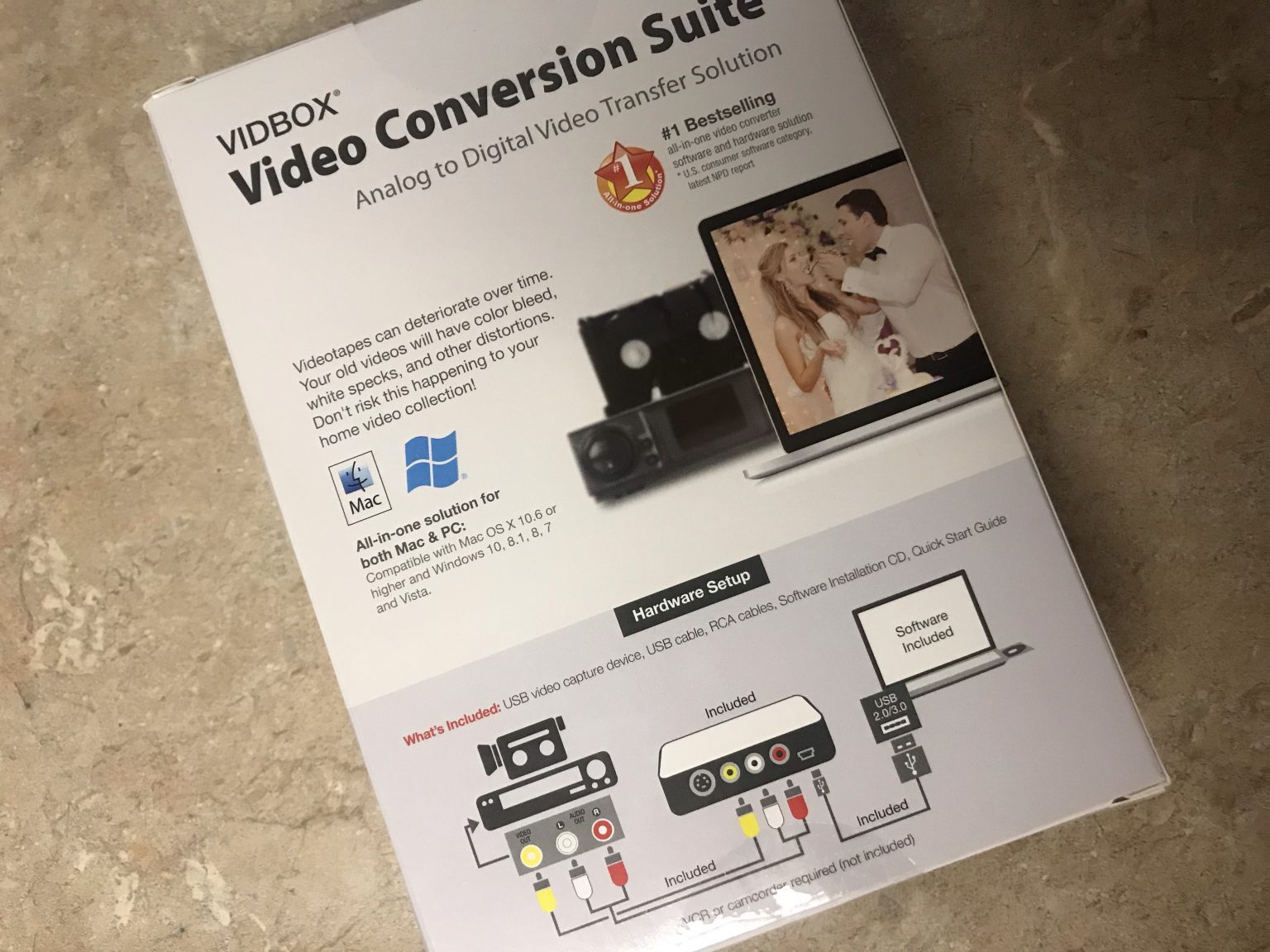 Vidbox Transfer VHS to DVD Easily Raeosunshine